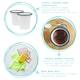 image 2 of Argon Tableware White Enamel Tumblers - 300ml - Green - Pack of 3 Green