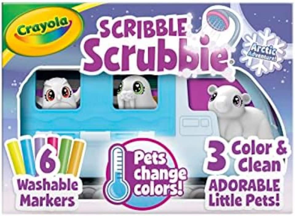 image 1 of Crayola Scribble Scrubbie Pets Arctic Snow Explorer