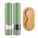 image 1 of Cooks Professional Electric Salt & Pepper Mill Set with Bamboo Base