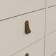 image 9 of Barcelona Double Dresser 4+4 Drawers in Cashmere Cream