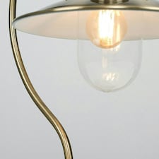 ValueLights Ukai Gold Table Lamp Touch On/Off Dimmable