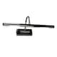 image 1 of ValueLights Capri Black Indoor Wall Picture Light and Bulb Black