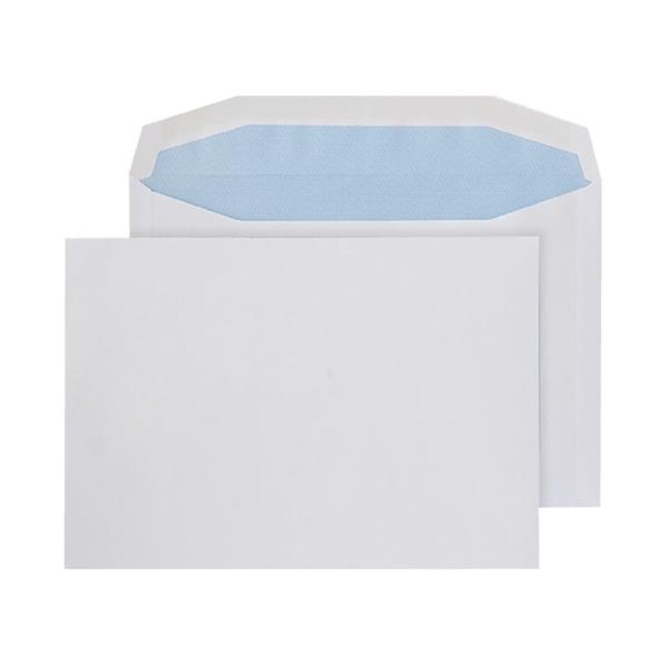 image 1 of Q-Connect Machine Envelope 162x238mm Gummed 90gsm White (Pack of 500)