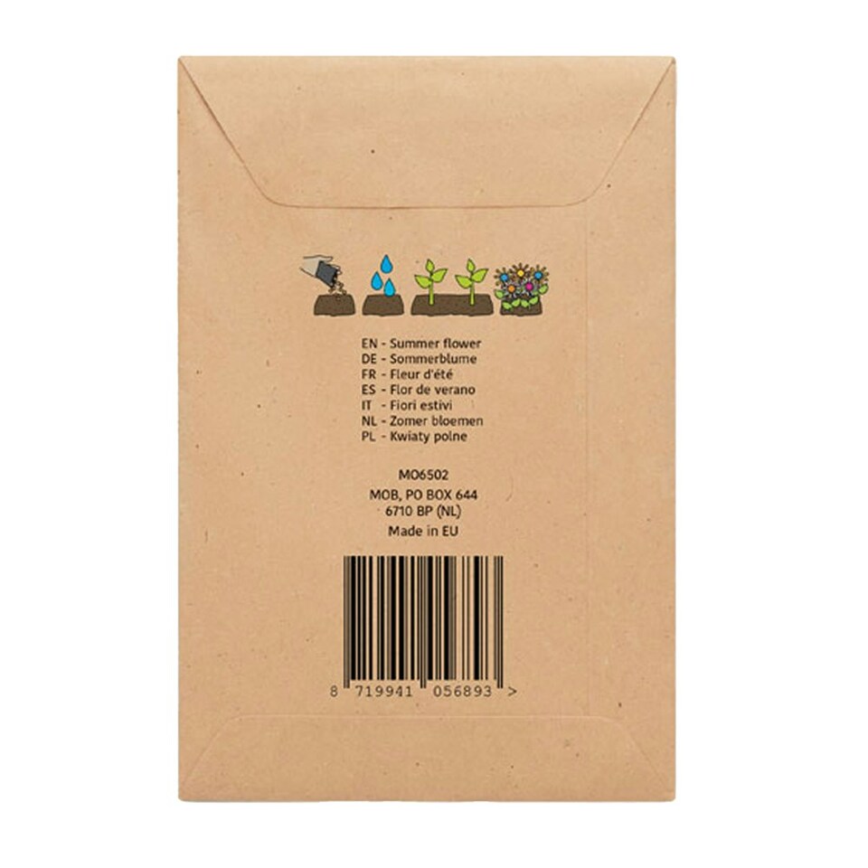image 1 of MidOcean Seedlope Mixed Flower Seeds - Beige - One Size