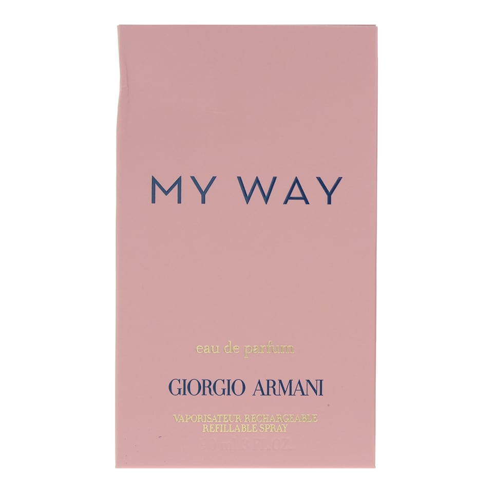 image 1 of Giorgio Armani My Way Womens EDP 90ml Fragrance | Clear | Multi | 3 oz