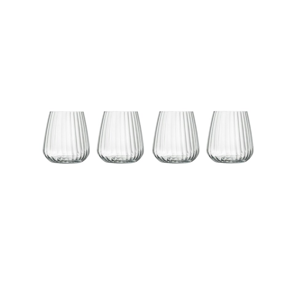 image 1 of Luigi Bormioli Optica Stemless, 450ml x 4