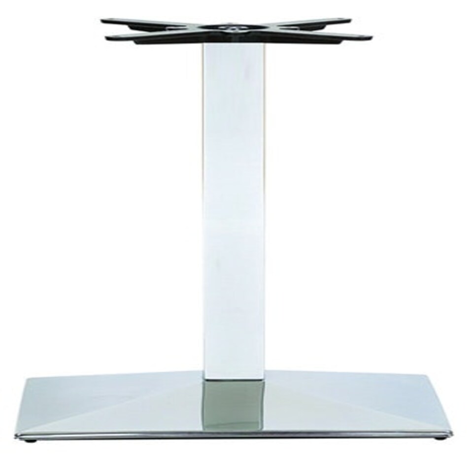 Nuton Rectangle Table Base Silver