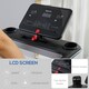 image 5 of HOMCOM 2HP Motorised Treadmill 1-12km/h Folding Frame w/ Wheels Preset Programs