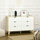 image 7 of HOMCOM Chest of Drawers, 6 Drawer Unit Storage Chest Bedroom