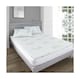 image 1 of Ezysleep Super Soft Bamboo Anti Allergic Memory Foam Mattress Topper 2 Inch | White | White