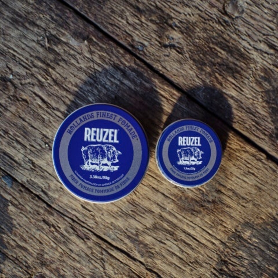 image 1 of Reuzel Road Trip - Fiber Pomade 95g and 35g GIFT SET