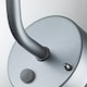 image 4 of Klampenborg Outdoor Dome Wall Lamp Silver, IP44
