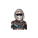 image 2 of Black Widow Childrens/Kids Deluxe Taskmaster Costume - Black/Blue/Silver - M Black | M