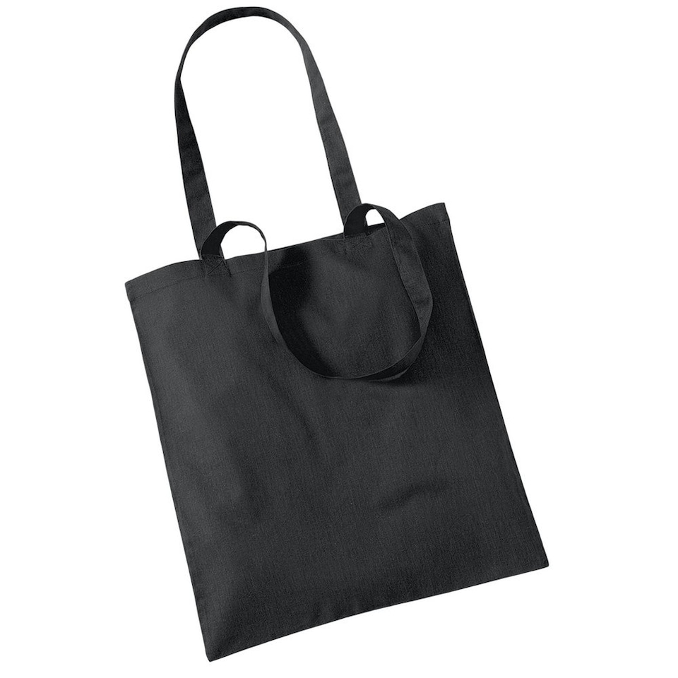 image 1 of Westford Mill Long Handle Tote Bag - Black - One Size Black