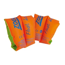 Zoggs Baby Swimming Armbands - Orange/Green - 1-3 Years