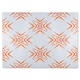 image 1 of Orange Ravishing Boho Chic Glass Chopping Board | Multi