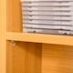 image 8 of HOMCOM DVD CD Media Storage Rack, Video Display Unit, 89 x 130.5 cm, Beech