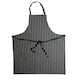 image 1 of Dennys Unisex Adult Stripe Apron - Navy/White - One Size