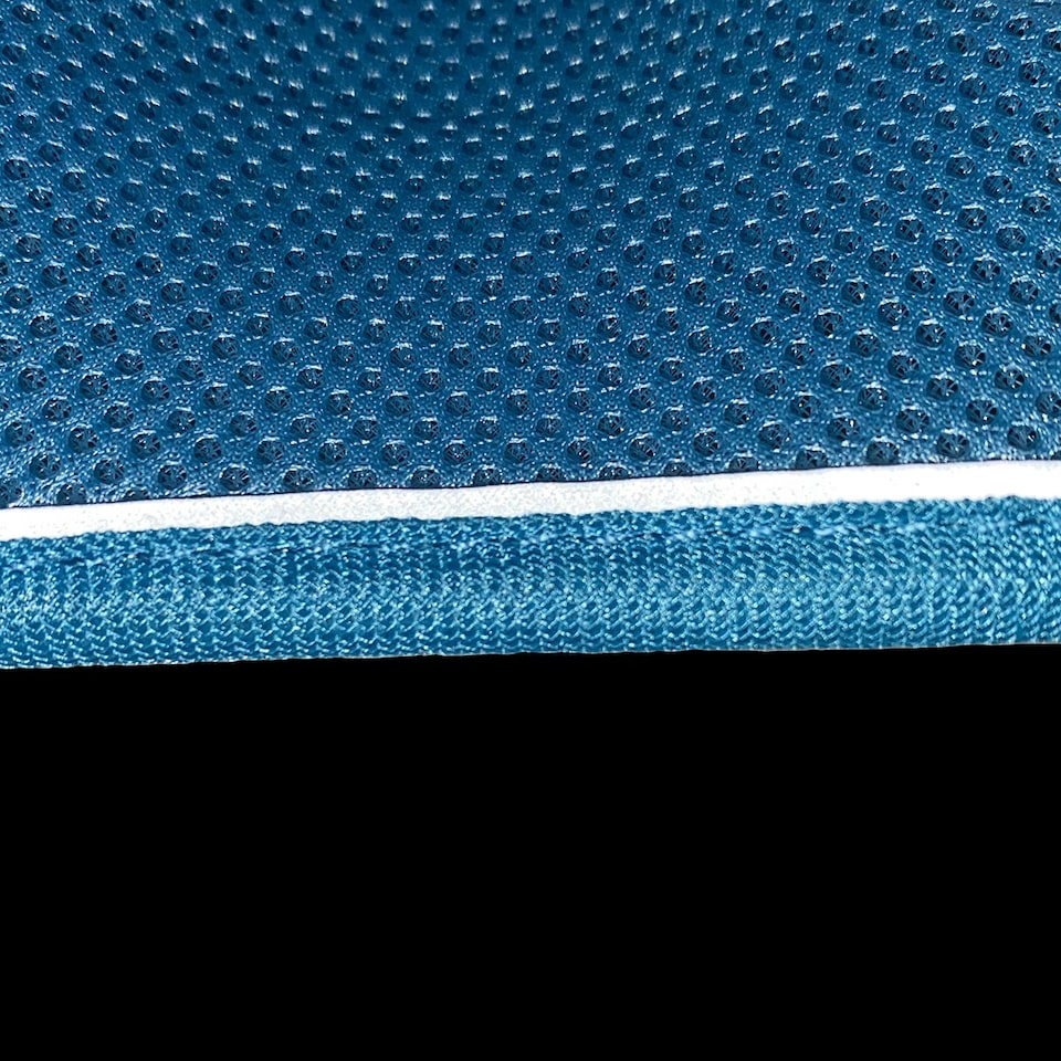 image 1 of HugglePets Air Mesh Dog Harness Blue | L