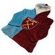 image 2 of West Ham United FC Childrens/Kids Hoodie Blanket - Claret Red/Sky Blue - One Size