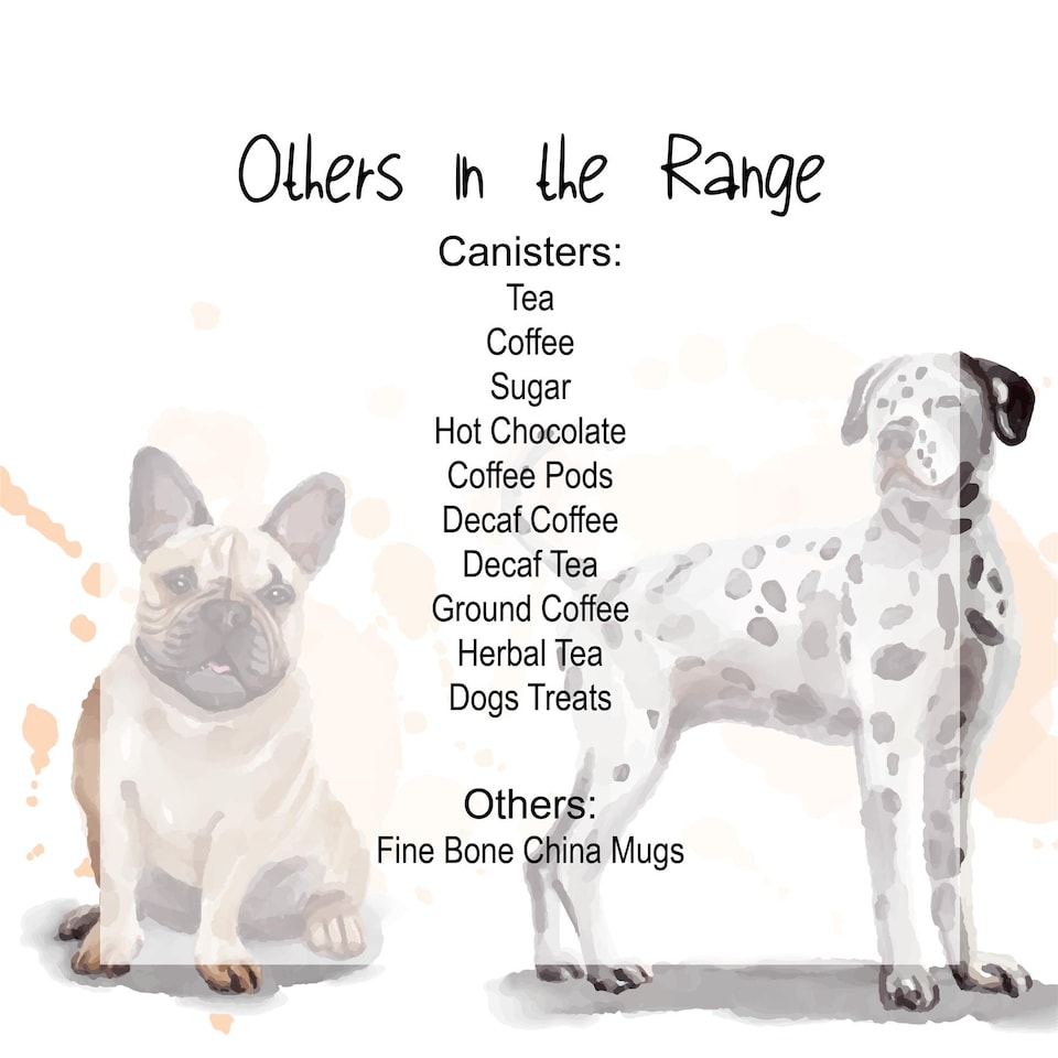 image 1 of Dog Treats Canister