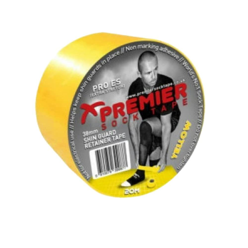 Premier Shin Guard Tape - Yellow - One Size