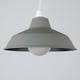image 1 of ValueLights Retro Style Cement Stone Effect Metal Reflector Ceiling Pendant Light Shade