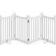 image 1 of Yaheetech 4-Panel Pet Puppy Fence, 50 × 60.5 cm White