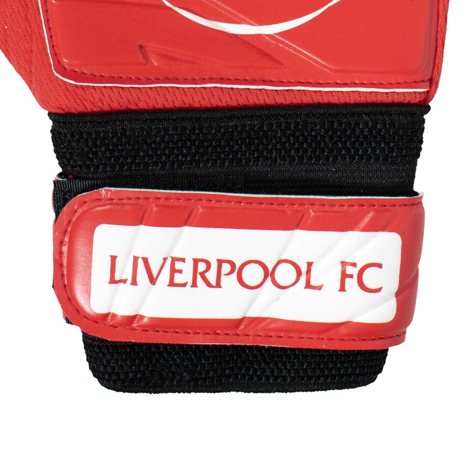image 1 of Liverpool FC Boys Goalkeeper Gloves | Red | Red/White | 1