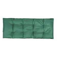 OHS Outdoor 2 Seater Bench Cushion Garden Furniture Seat, 40x110cm - Green