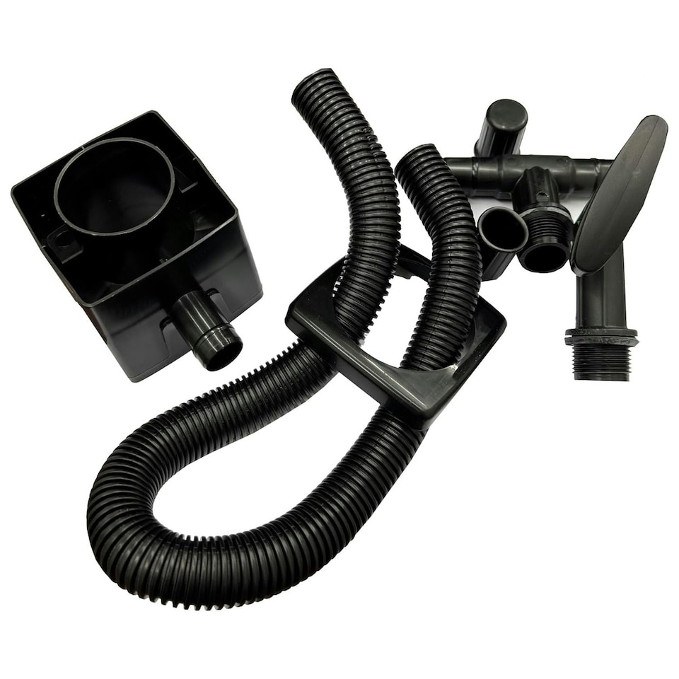 image 1 of 2 x Strong Traditional Black 100L Water Butt Barrels Rain Water Collectors Including Lids, Taps, Stands & Filler Kits
