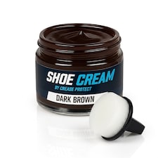 Shoe Cream - Moisturise, Nourish & Polish Leather Shoes - 50ml - Dark Brown