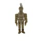 image 7 of 2.5" Wooden Manikin Keyring - Movable Wood Limbs