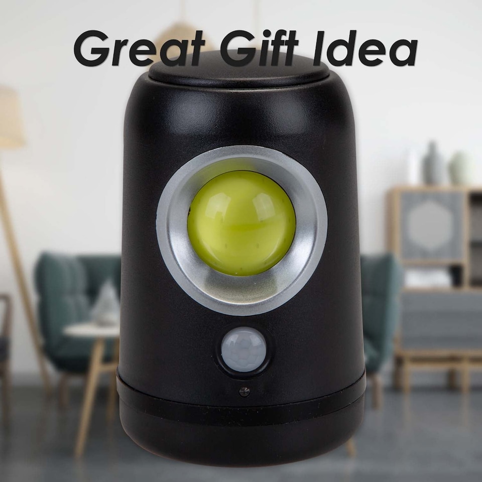 image 1 of PMS Orma Motion Sensor Light 3W COB Black - 11cm x 7cm