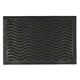 image 5 of Nicola Spring Heavy Duty Door Mat - 60 x 40cm - Black Waves