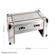 image 3 of Interiors by Premier Coffee Table, Industrial Coffee Table, Aluminium Plated Silver Coffee Table, Modern Coffee Table with Storage Silver