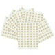 image 1 of Pack of 560 Gold 8mm Round Labels - Stickers