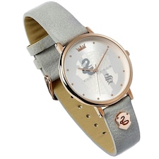 Harry Potter Womens/Ladies Slytherin Leather Watch - Silver - One Size