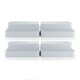 image 1 of Minky 2 Tier Shelf Organisers - Pack of 4