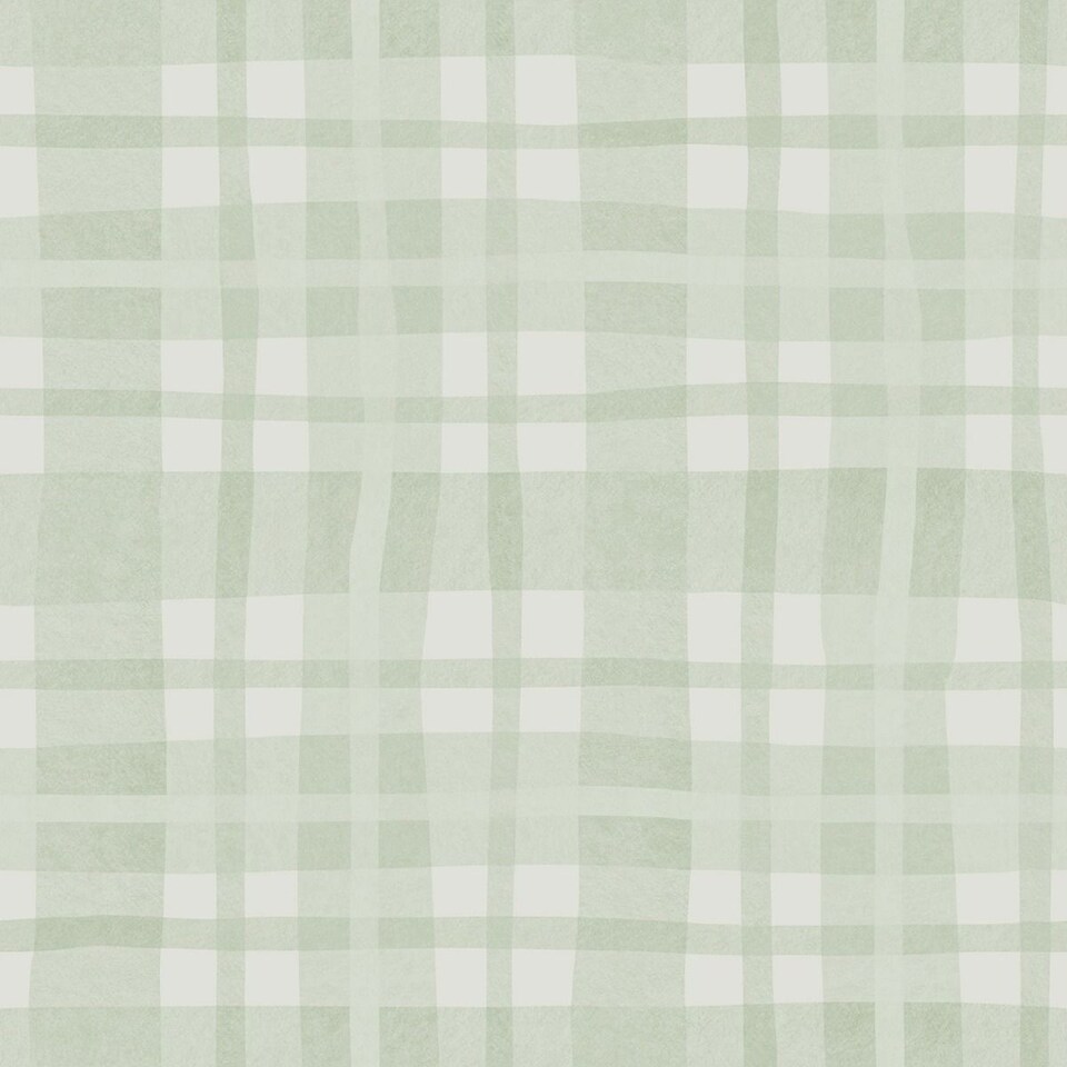 image 1 of Holden Decor Ivy Plaid Wallpaper | Green | Sage Green | 1