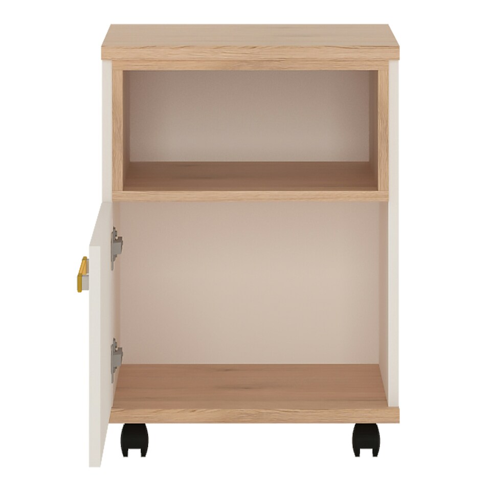 image 1 of 4KIDS 1 Door Desk Mobile with Orange Handles