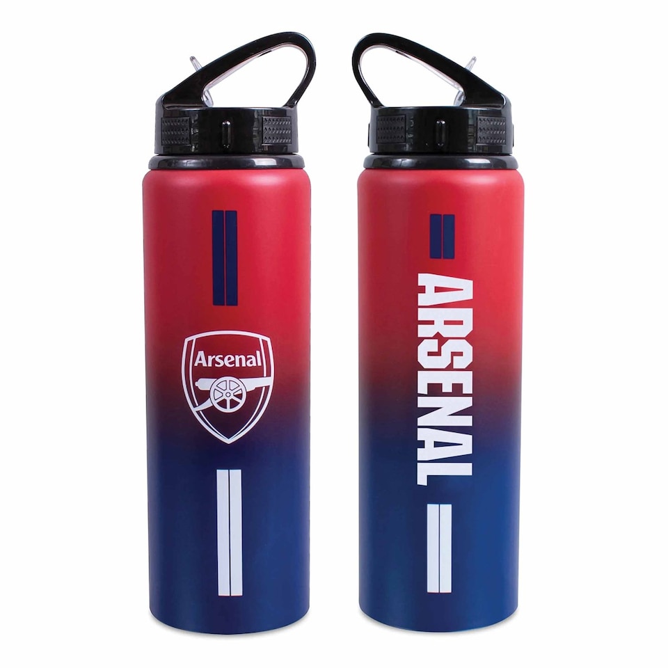 image 1 of Arsenal FC Aluminium Fade Water Bottle, Water Bottles, Sports, Gift