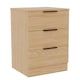 image 10 of Vida Designs Trega 3 Drawer Bedside Chest Bedroom Storage Unit, (H) 50cm x (W) 39cm x (D) 28cm, Pine