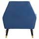 image 4 of Interiors by Premier Midnight Velvet Button Chair, Highback Velvet Buttoned Chair, Long-lasting Velvet Button Dining Chair