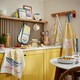 image 4 of Ulster Weavers Pasta Lovers Club Gauntlet Oven Glove Yellow