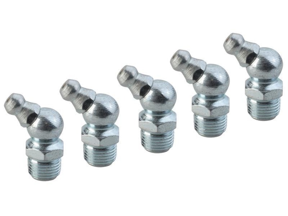 Faithfull Grease Nipple 45 1/8In Bsp (Pack 5)