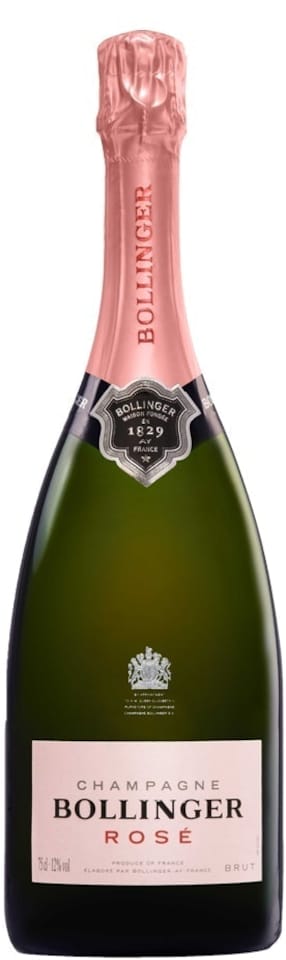 image 1 of Bollinger Rose Champagne And Milk Sea Salt Charbonnel Chocolates Box 75cl 12.5% abv