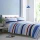 image 4 of Simply Stripes Duvet Cover Set - King - Blue