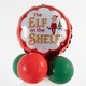 image 2 of Naughty Elf Arrival Special Delivery Christmas Stuffed Balloon - Inflated Balloon In A Box
