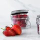 image 5 of Argon Tableware Glass Storage Jar Seals - Small - Black - Pack of 6